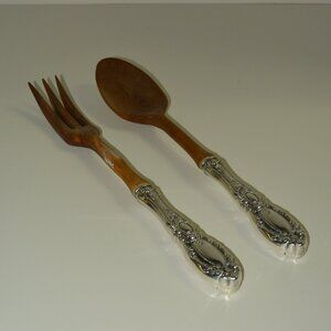 King Richard by Towle Wooden 2-Piece Salad Set